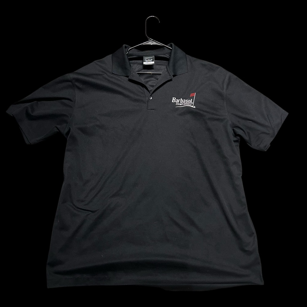 Nike Dri-Fit Barbarsol Golf Championship Polo Black